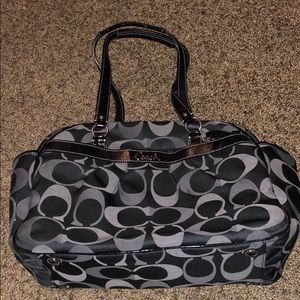 Coach diaper bag, mint condition!
